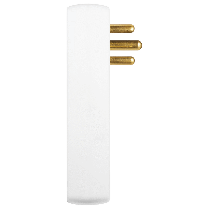 Ellies 4-Way Schuko Adaptor - White - image 3