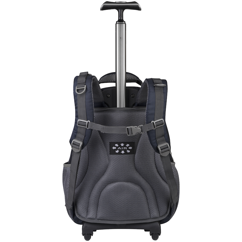 Volkano Orthopaedic Trolley Backpack 27L - Navy/Grey - image 3