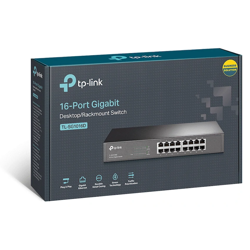 TP-Link TL-SG1016D 16-Port Gigabit Switch - image 3