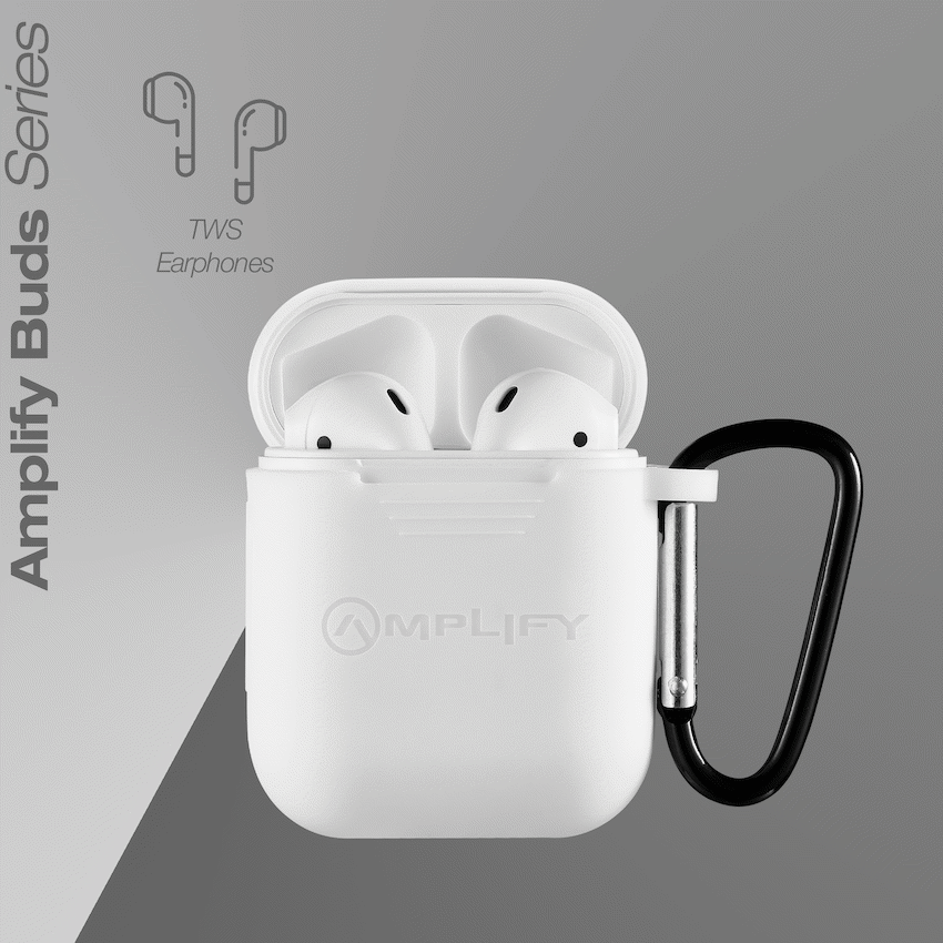 Amplify Buds Series True Wireless Earphones with Silicone Accessories - White - image 3