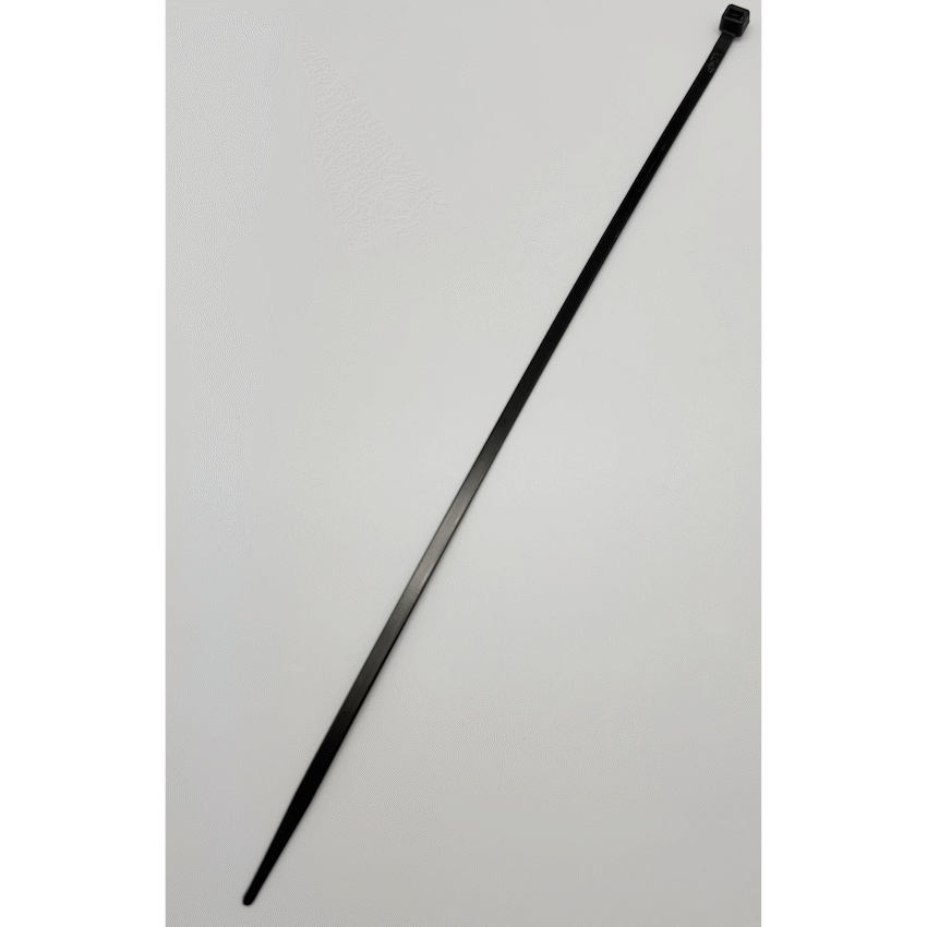 Ellies Cable Tie 4.8mm X 300mm -  100 PACK SIZE - BK - image 3