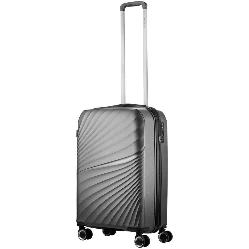 Travelwize Quartz PP 76cm 4-Wheel Spinner Luggage - Silver - image 3