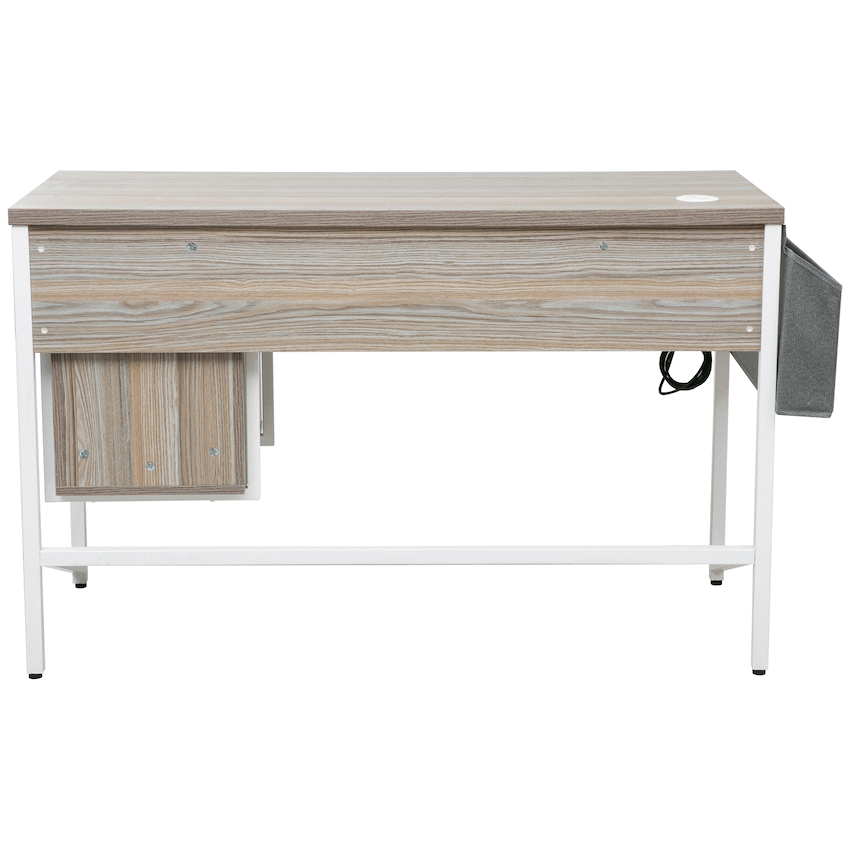 Everfurn Premium Baquil Smart Desk, 2 x 3.1 USB Ports - image 3