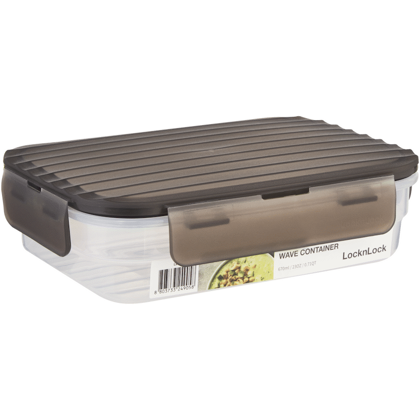 LocknLock Wave container 670ml grey - image 3