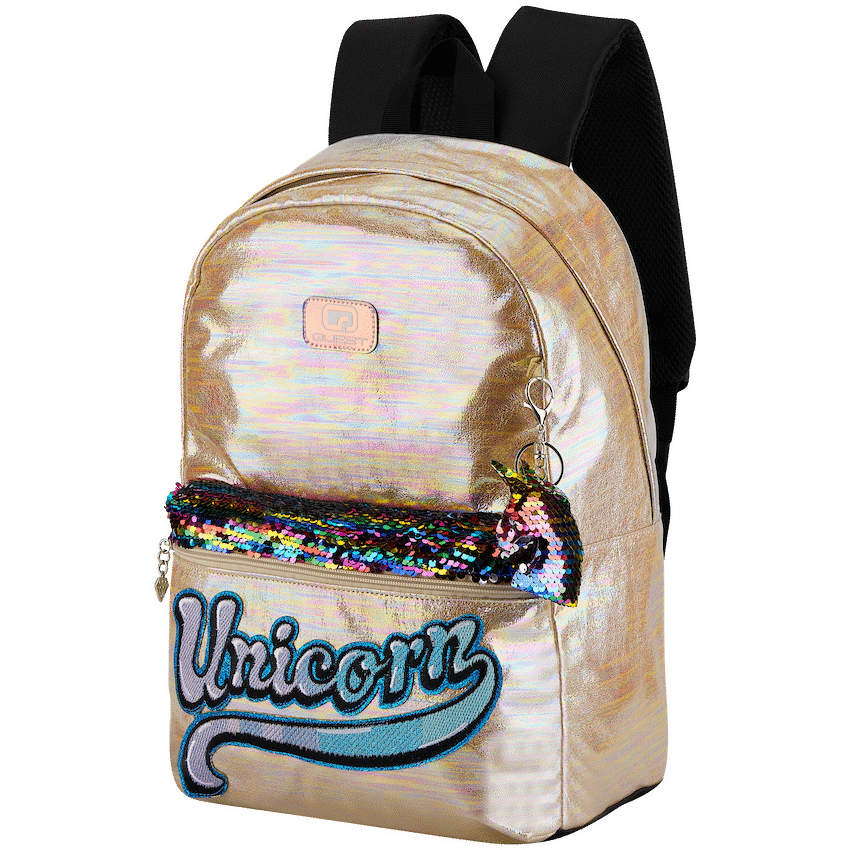 Quest Unicorn Glamour Backpack Gold - image 3