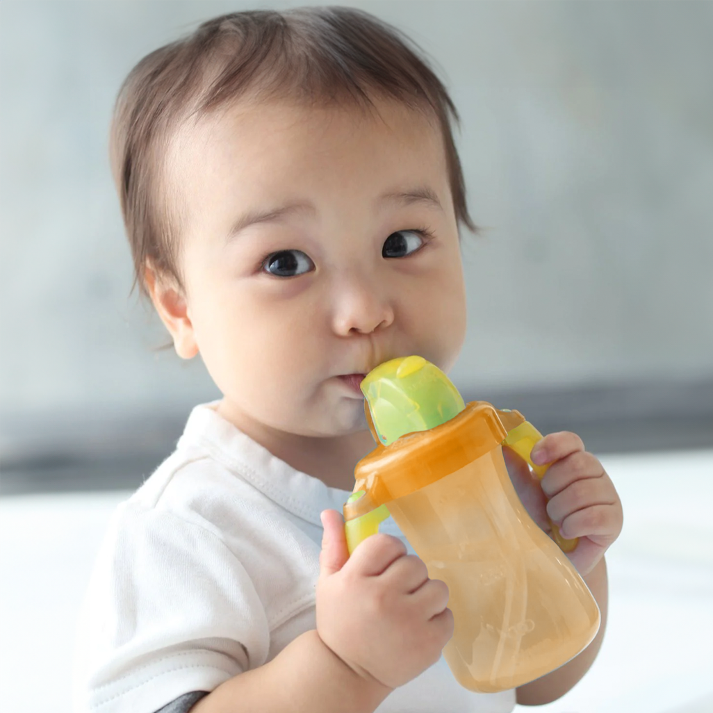 Pigeon Petite Straw Bottle 150ml - Orange
