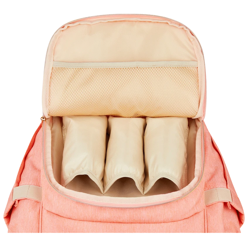Totes Babe Alma 18l Diaper Backpack - Peach - image 3