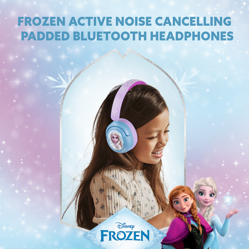 Disney Frozen ANC Padded Bluetooth Headphones - image 3