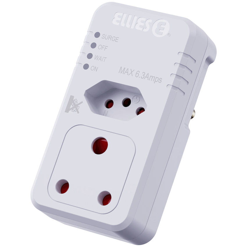 Ellies 2 Way High Surge Appliance Protector - WT - image 3