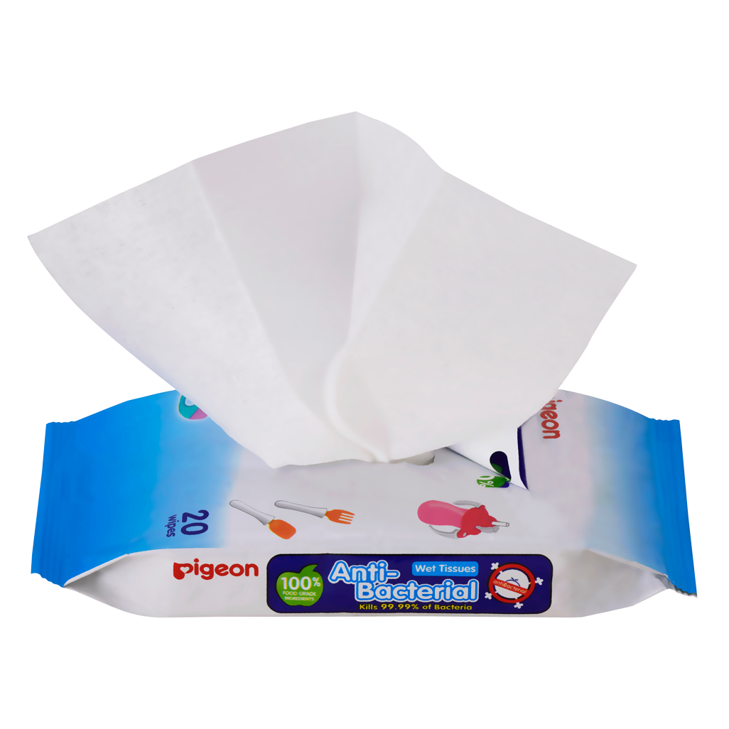 Pigeon - Anti-Bacterial Wipes 20's