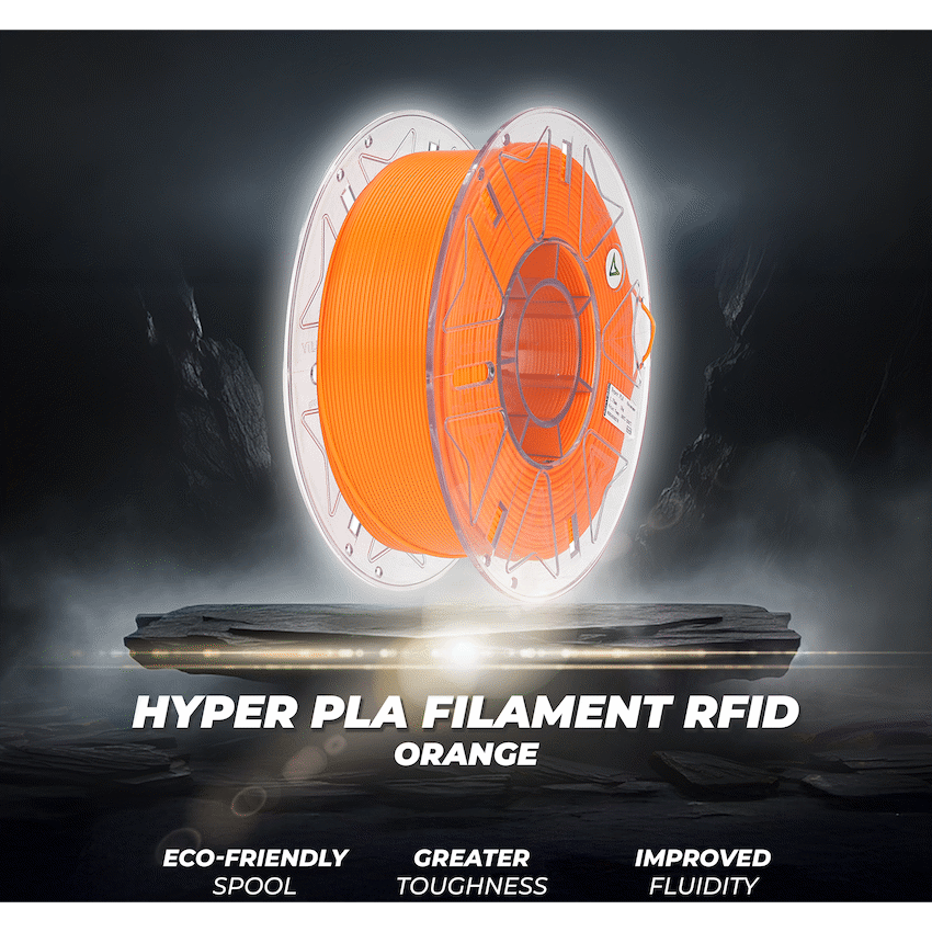 Creality Hyper PLA Filament RFID - Orange - image 3