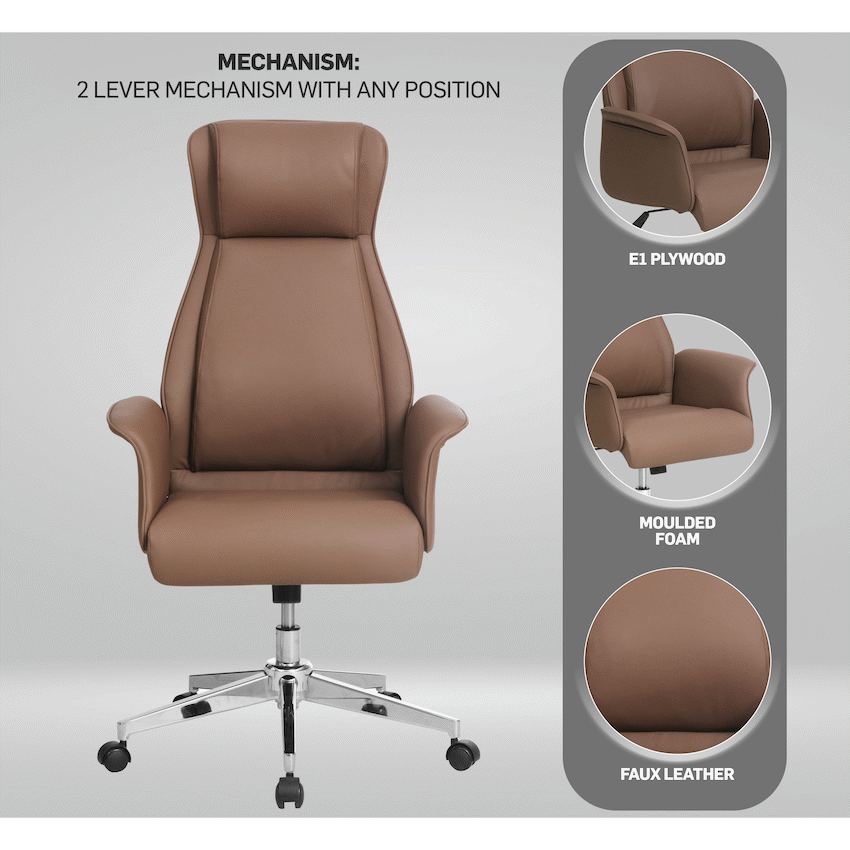 Everfurn Palmer Manager Office Chair - image 3