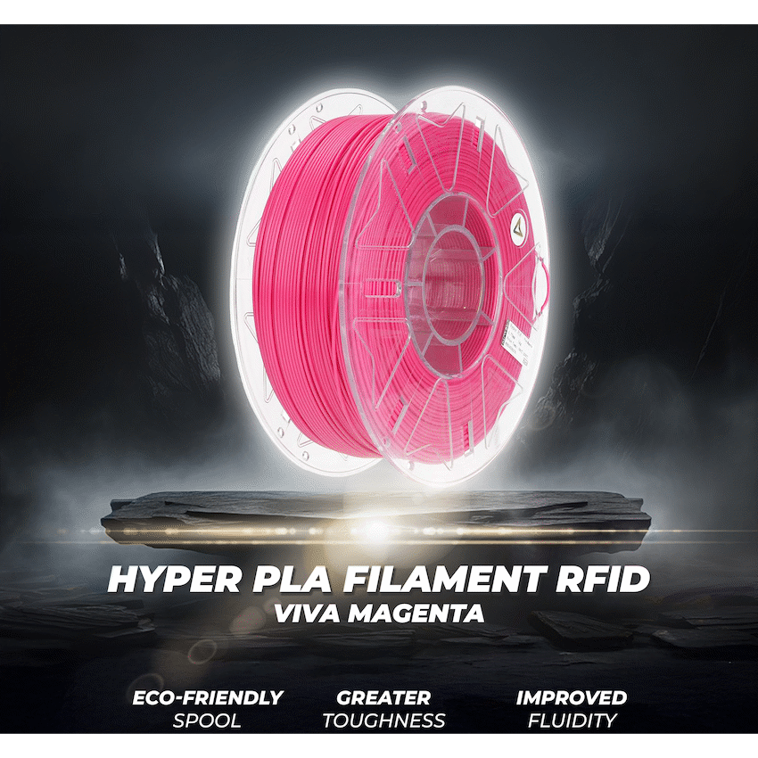 Creality Hyper PLA Filament RFID Viva Magenta - image 3