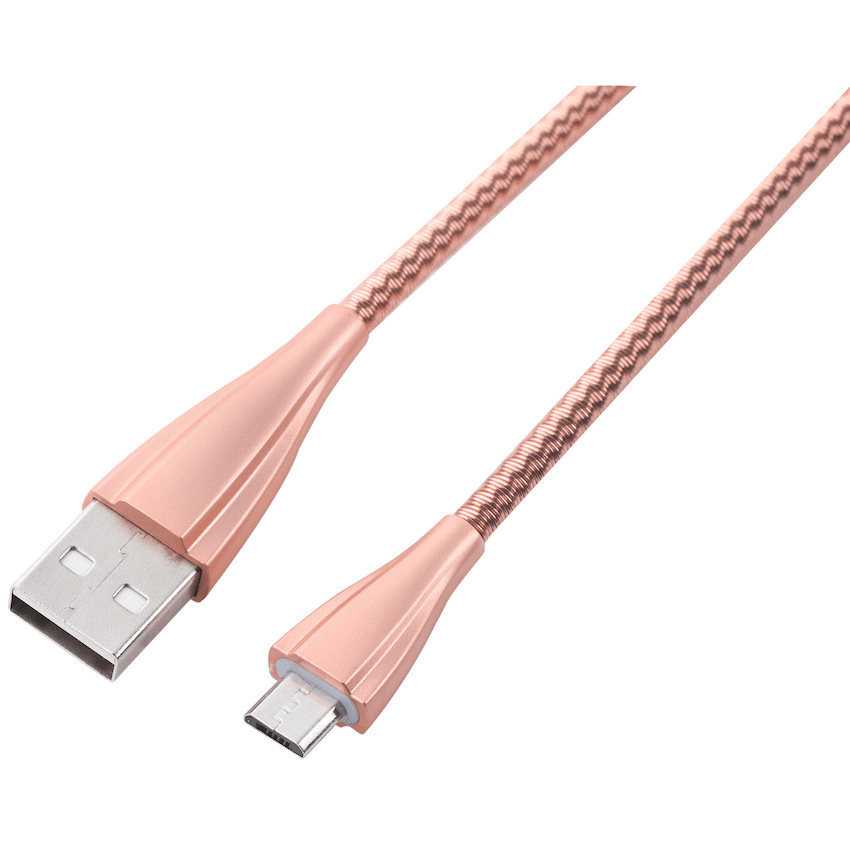 Volkano Fashion Series Micro USB Cable 1.8m - Rose Gold - image 3