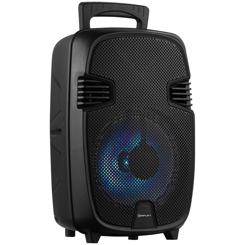 Amplify Wingman Series 8" Party Speaker with Microphone - Black - image 3