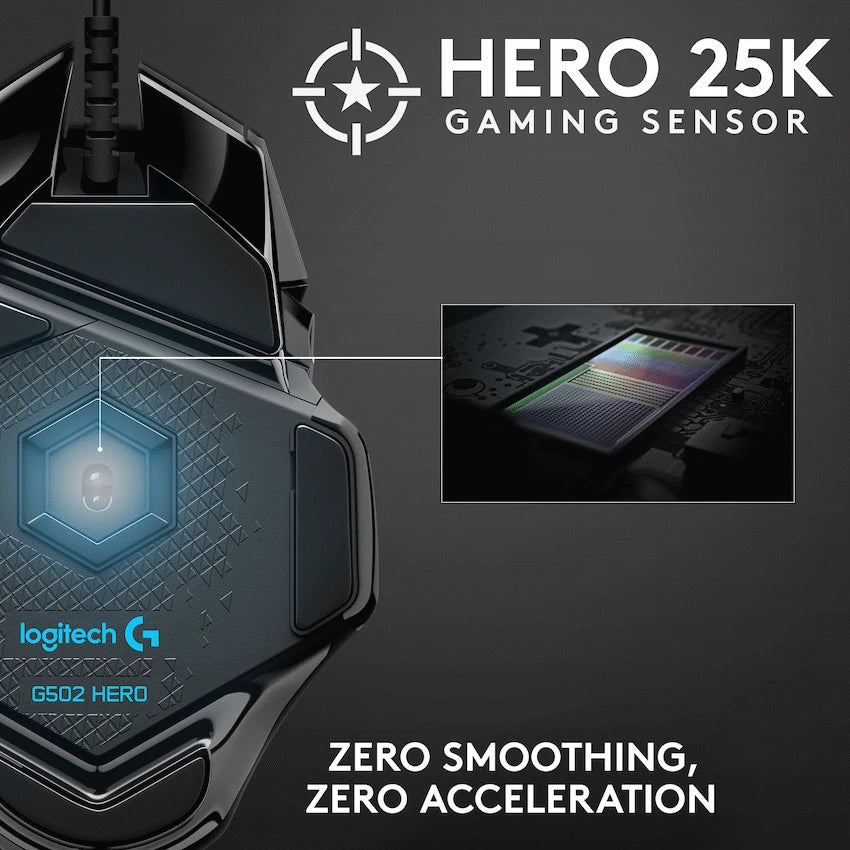 Logitech(R) G502 HERO High Performance Gaming Mouse - image 3
