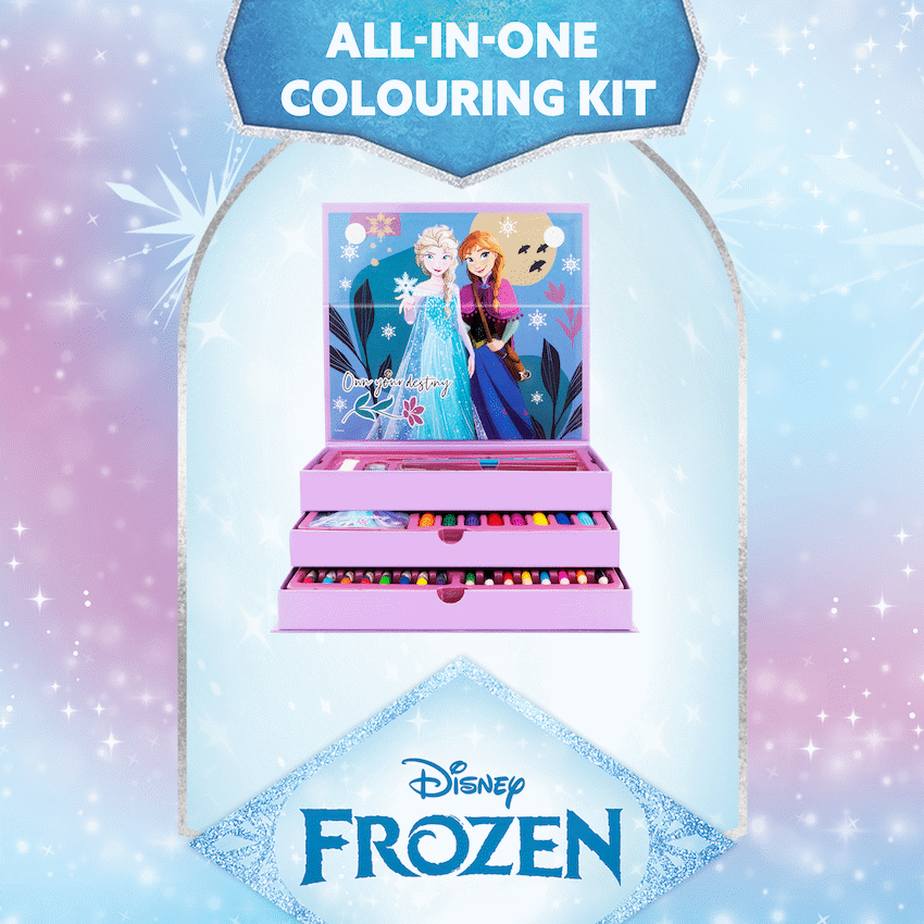43 PC COLOURING STATIONERY SET - FROZEN - image 3