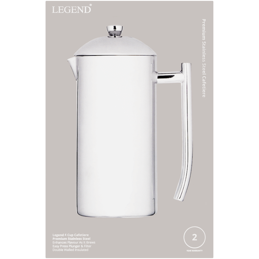 Legend Stainless steel 4 cup cafetiere - image 3