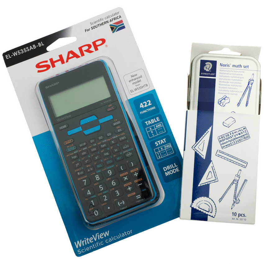 Sharp EL535 Scientific Calculator - 422 Functions- Blue - image 3