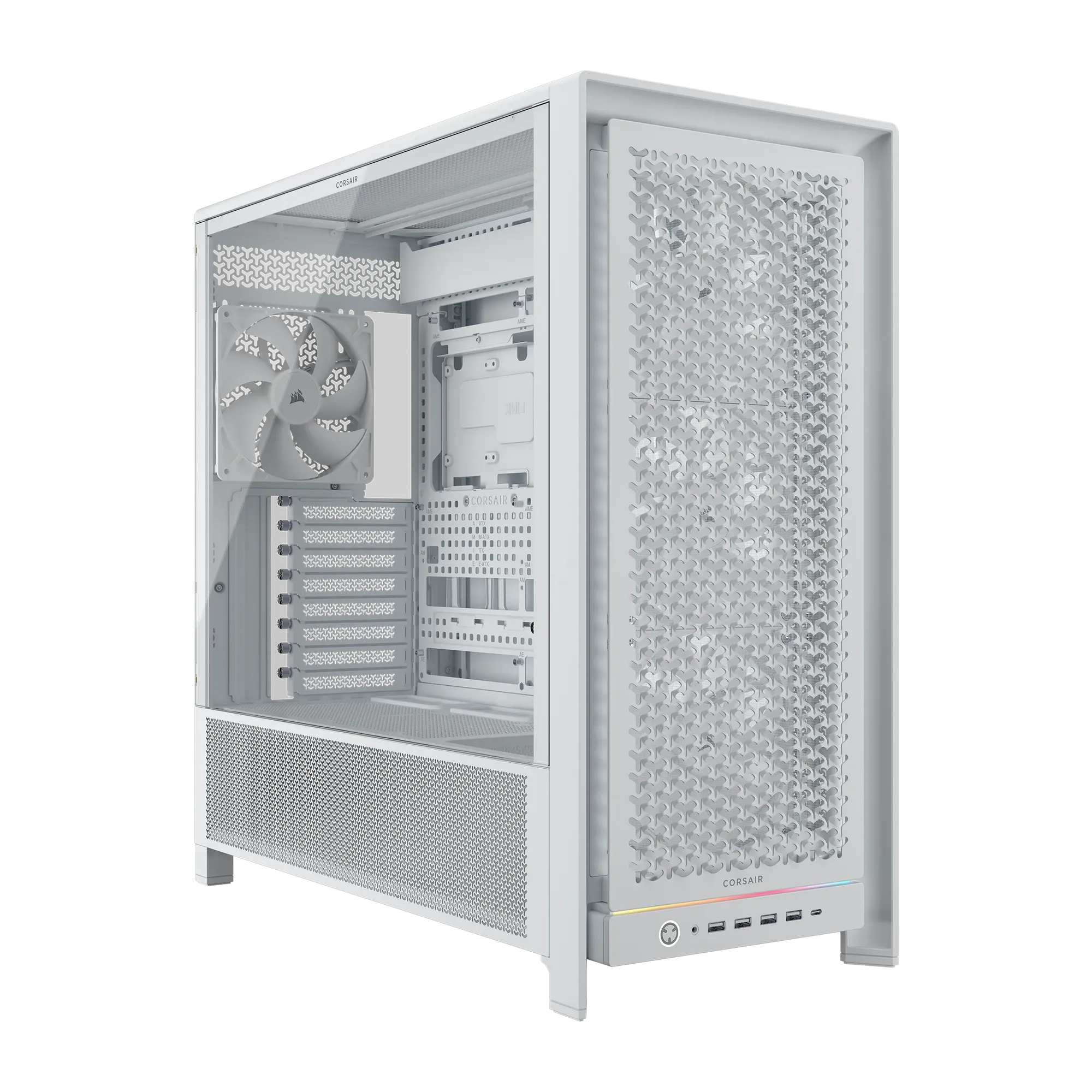 FRAME 5000D RS Mid-Tower PC Case; 4x RS 140 PWM Fans; 2x 2.5'' ; 1x 3.5''; - image 2