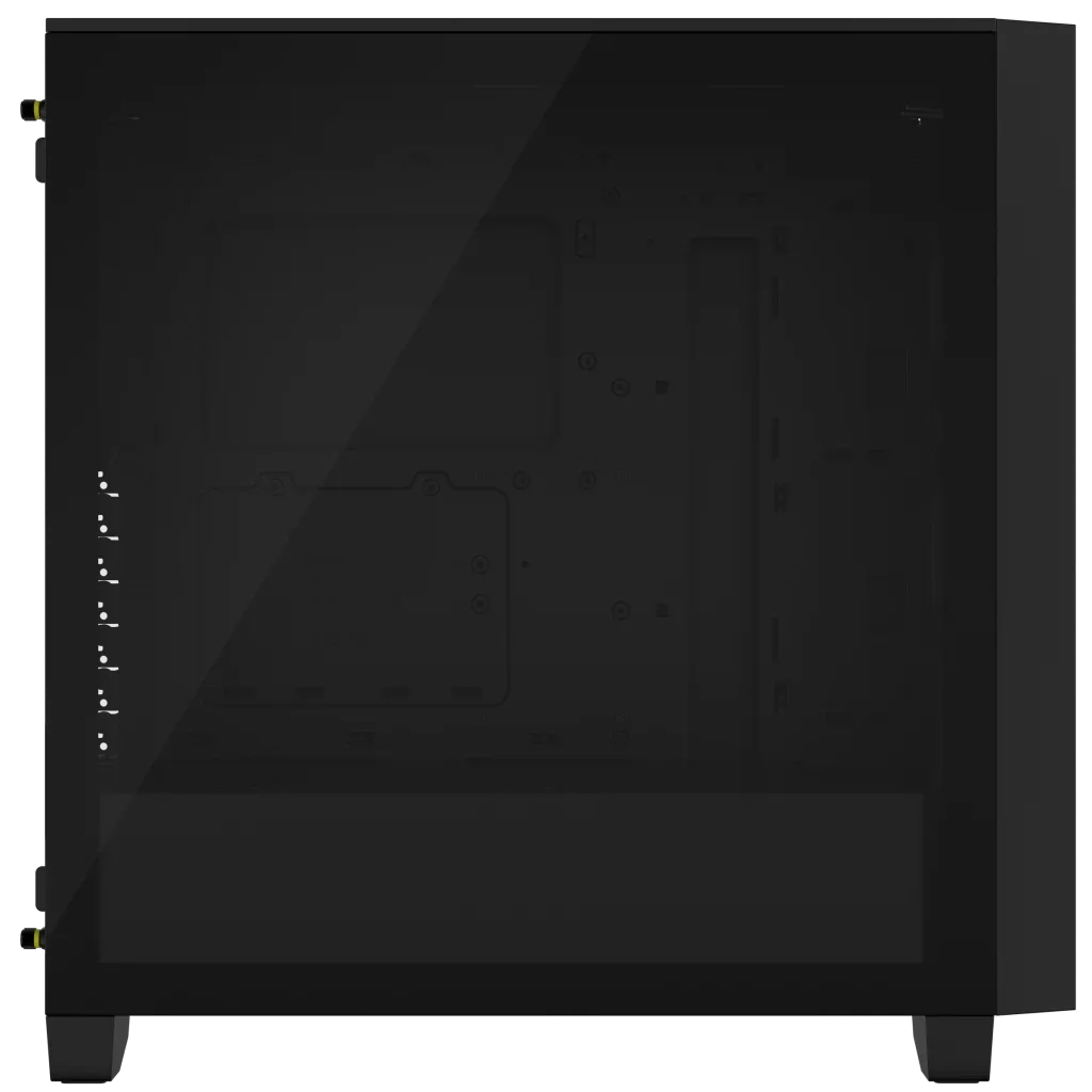 3000D RGB AIRFLOW Black Mid-Tower PC Case; 2x 3.5'' |  2x 2.5'' Drive Bays; Up to 360mm Radiator compatible; 3x 120mm fan incl - image 6