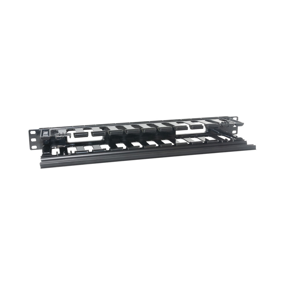 1U SINGLE RECESSED CABLE MANAGEMENT
