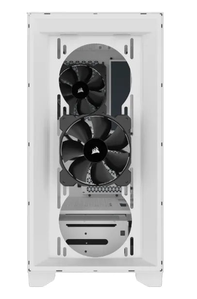 3000D AIRFLOW White Mid-Tower PC Case; 2x 3.5'' |  2x 2.5'' Drive Bays; Up to 360mm Radiator compatible; 2x 120mm fan incl - image 7