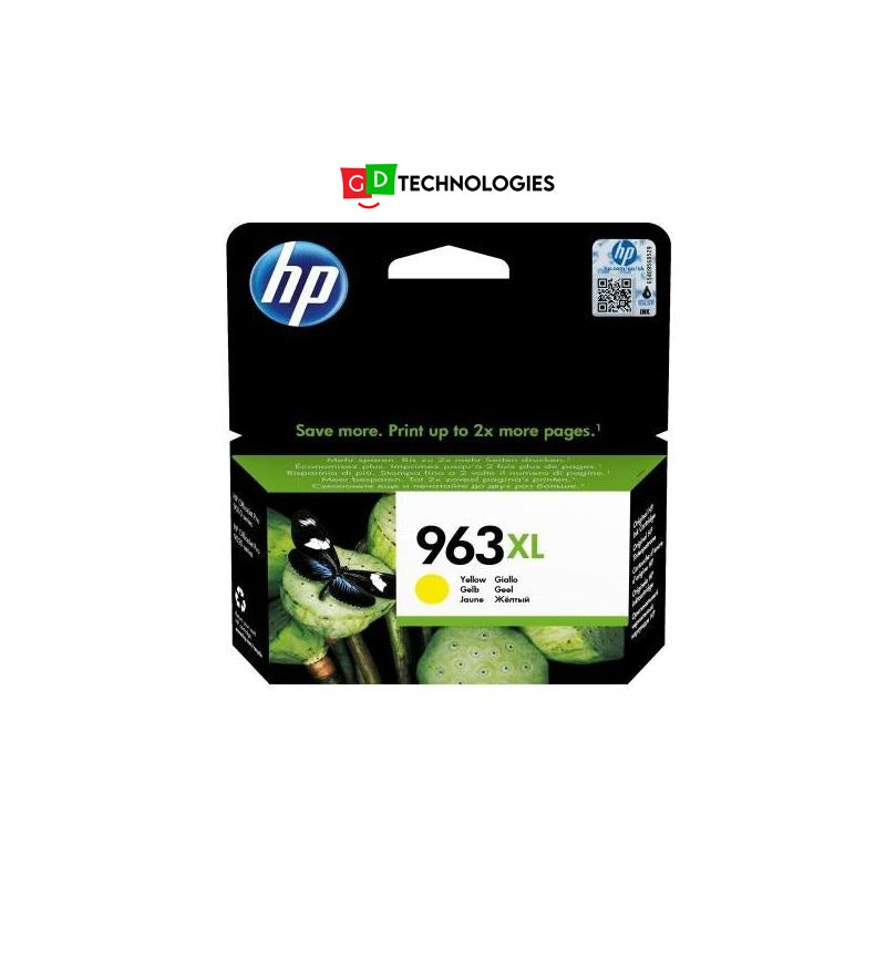 HP 963XL YELLOW HIGH CAPACITY INK CARTRIDGE