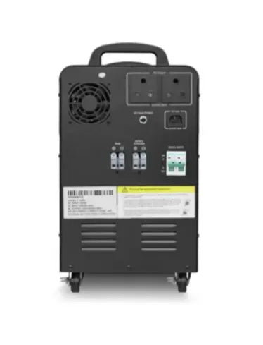 RCT LITHIUM 2KVA LINE INTERACTIVE UPS INVERTER TROLLEY WITH 2400Wh LiFePo BATTERY (Warranty Electronics 1 year Battery 3 year) - image 2
