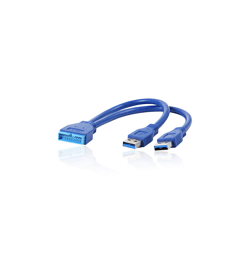 USB3.0 (M) MBD TO 2 X (M) 0.2CM