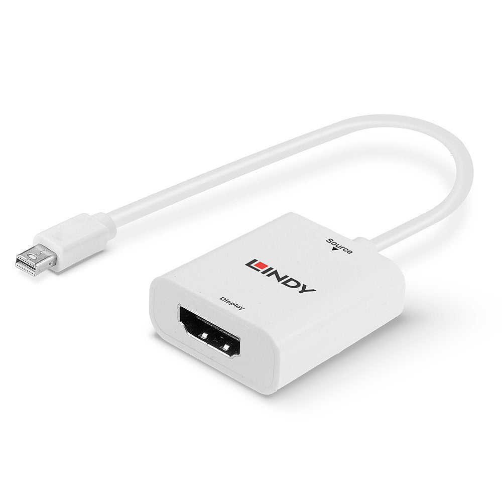 LINDY 41069 MINI DISPLAYPORT 1.2 TO HDMI 4K @60HZ ACTIVE ADAPTER
