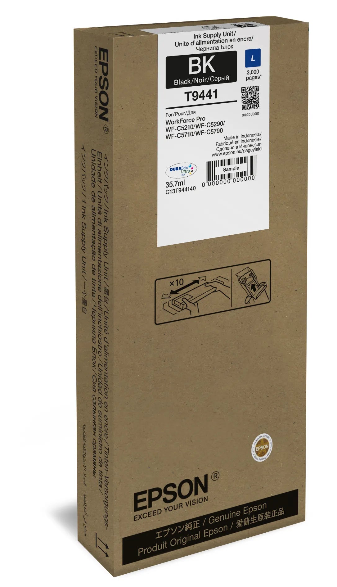 WF-C5xxx Series Ink Cartridge L Black - 3000 pages