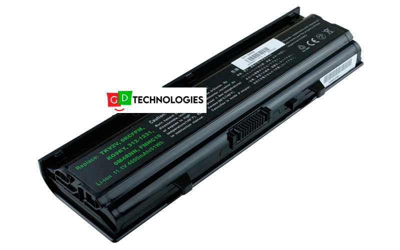 Dell Inspiron N4020 Series 11.1v 5200mah/58wh Replacement Battery