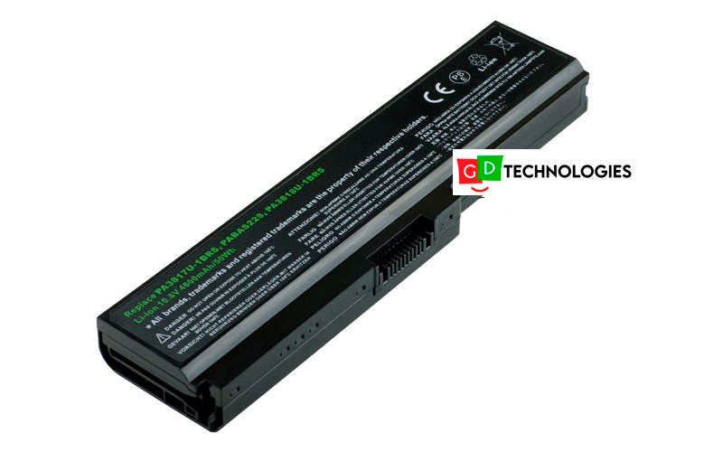 TOSHIBA SATELLITE L750 10.8V 5200MAH/58WH REPLACEMENT BATTERY