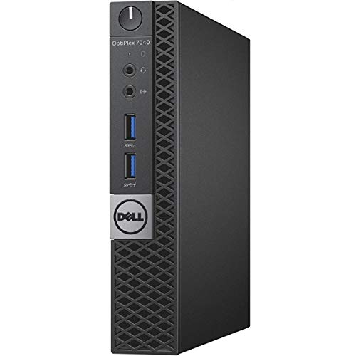 Dell OptiPlex 7040 Micro Tower | Intel i5-6th Gen CPU @ 2.50GHz | 8GB RAM | 256GB SSD - Refurbished