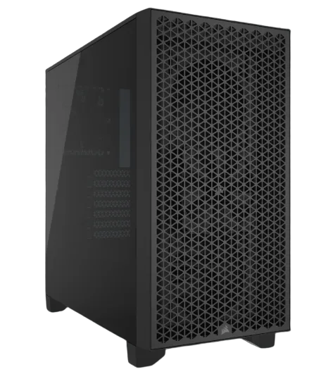 3000D AIRFLOW Black Mid-Tower PC Case; 2x 3.5'' |  2x 2.5'' Drive Bays; Up to 360mm Radiator compatible; 2x 120mm fan incl - image 10