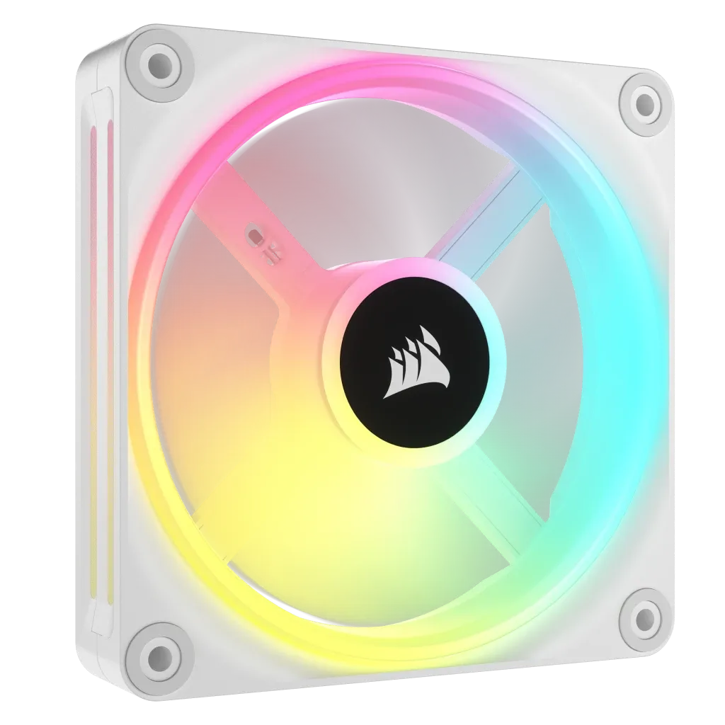 Corsair iCUE LINK QX120 RGB 120mm PWM Fan Expansion Kit - White - image 8