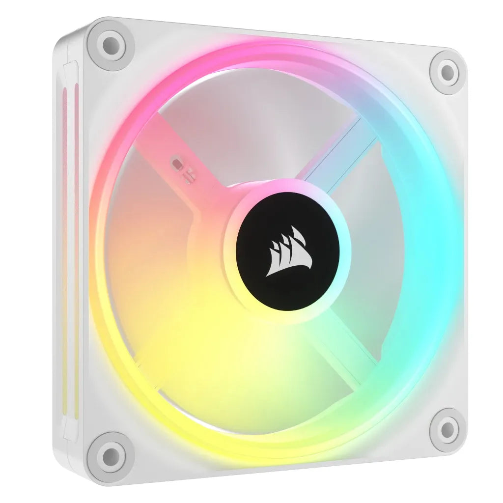 Corsair iCUE LINK QX120 RGB 120mm PWM Fan Expansion Kit - White - image 7