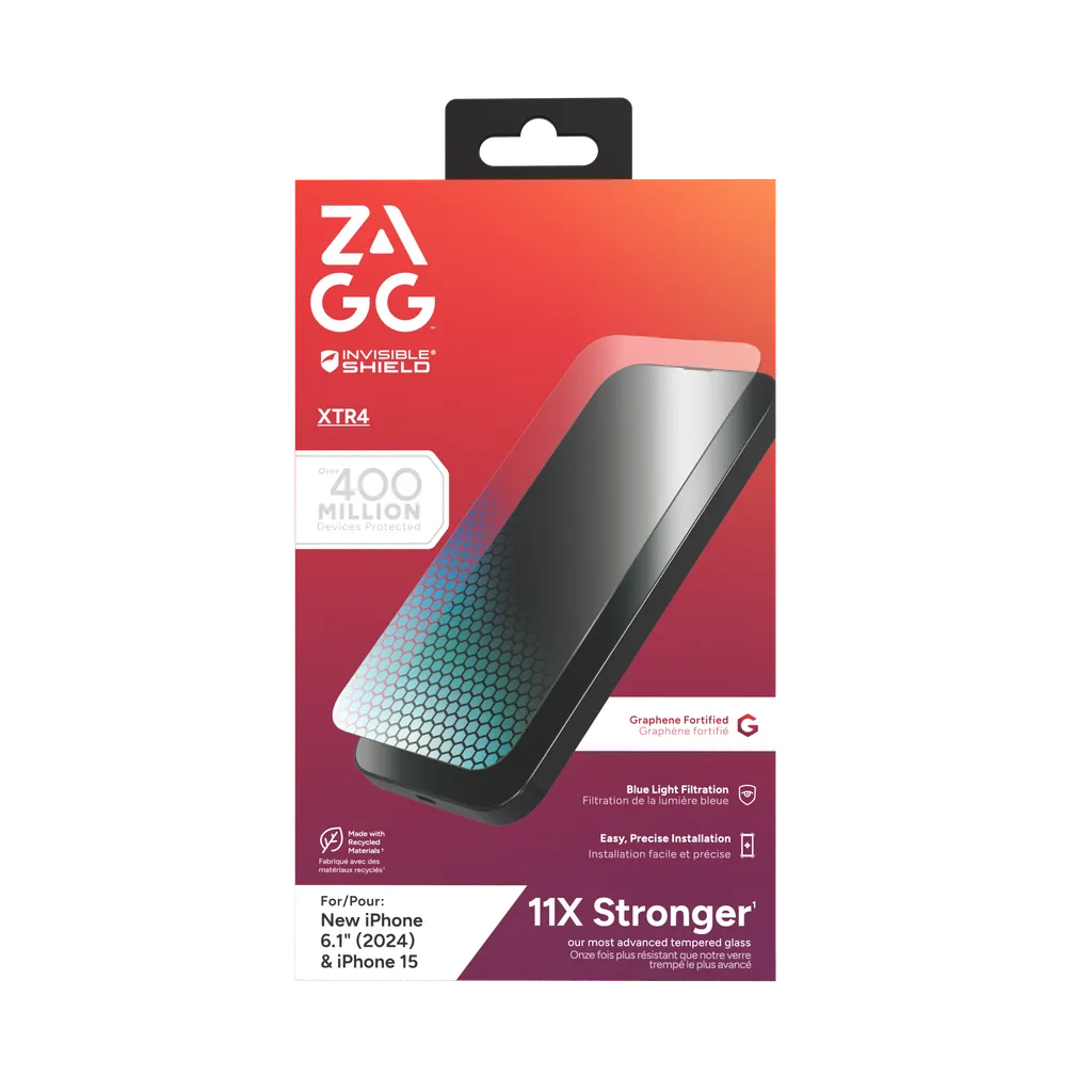 InvisibleShield Glass XTR4  Apple iP16 /15 Screen - image 2