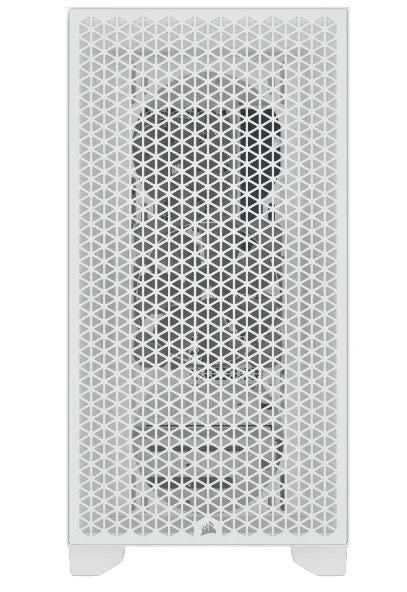 3000D AIRFLOW White Mid-Tower PC Case; 2x 3.5'' |  2x 2.5'' Drive Bays; Up to 360mm Radiator compatible; 2x 120mm fan incl - image 11