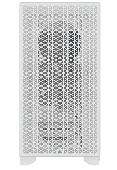 3000D AIRFLOW White Mid-Tower PC Case; 2x 3.5'' |  2x 2.5'' Drive Bays; Up to 360mm Radiator compatible; 2x 120mm fan incl - image 12