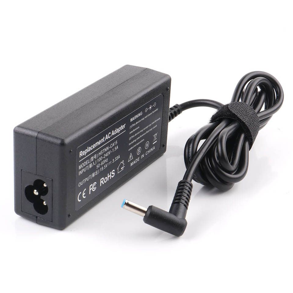 Replacement Laptop Charger For HP 19.5V 3.33A 65W Pin 4.5mm x 3.0mm