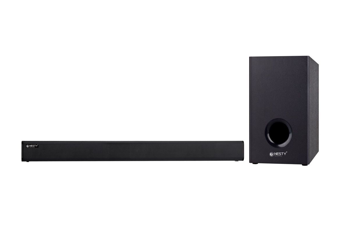 NESTY 2.1 CH Sound Bar with Subwoofers