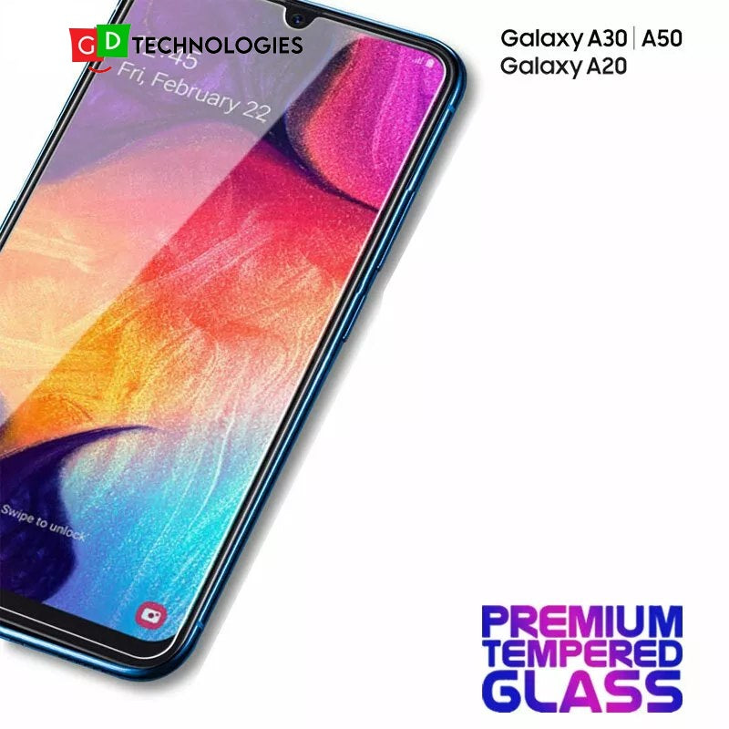 Tempered Glass Screen Protector Guard For Samsung Galaxy A20 A30 A50