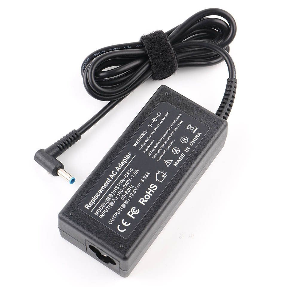 Replacement Laptop Charger For HP 19.5V 3.33A 65W Pin 4.5mm x 3.0mm