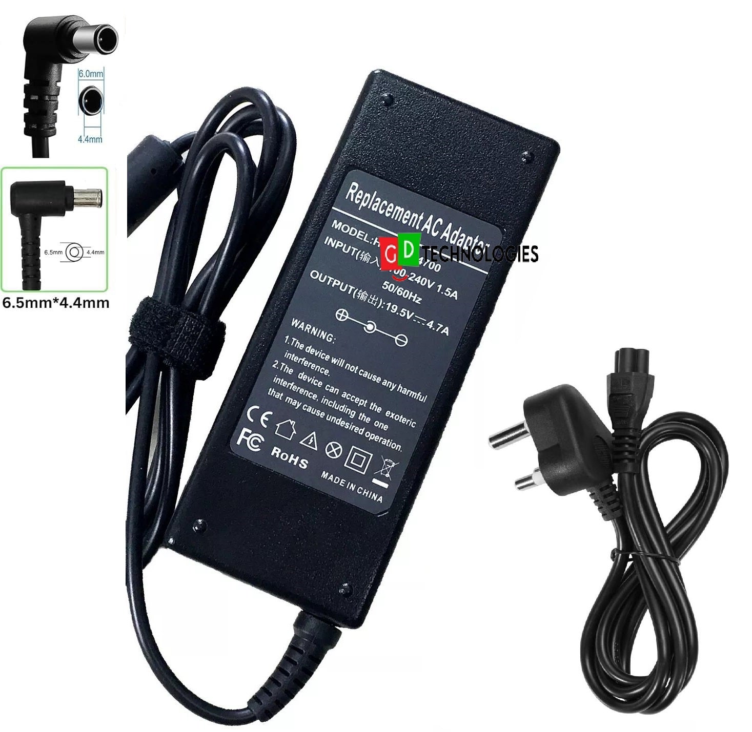 SONY LG Replacement Charger 19.4V-4.7A 90WATTS