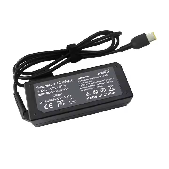 65W Lenovo USB Replacement AC Adapter 20V-3.25A