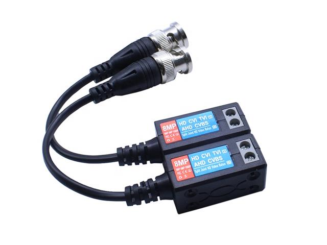 HD-CVI, HD-TVI, AHD 1CH PASSIVE VIDEO BALUN