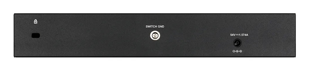 D-LINK 8-ports 10/100/1000Base-T PoE Smart Switch plus 2 SFP ports - 78W PoE budget - image 3
