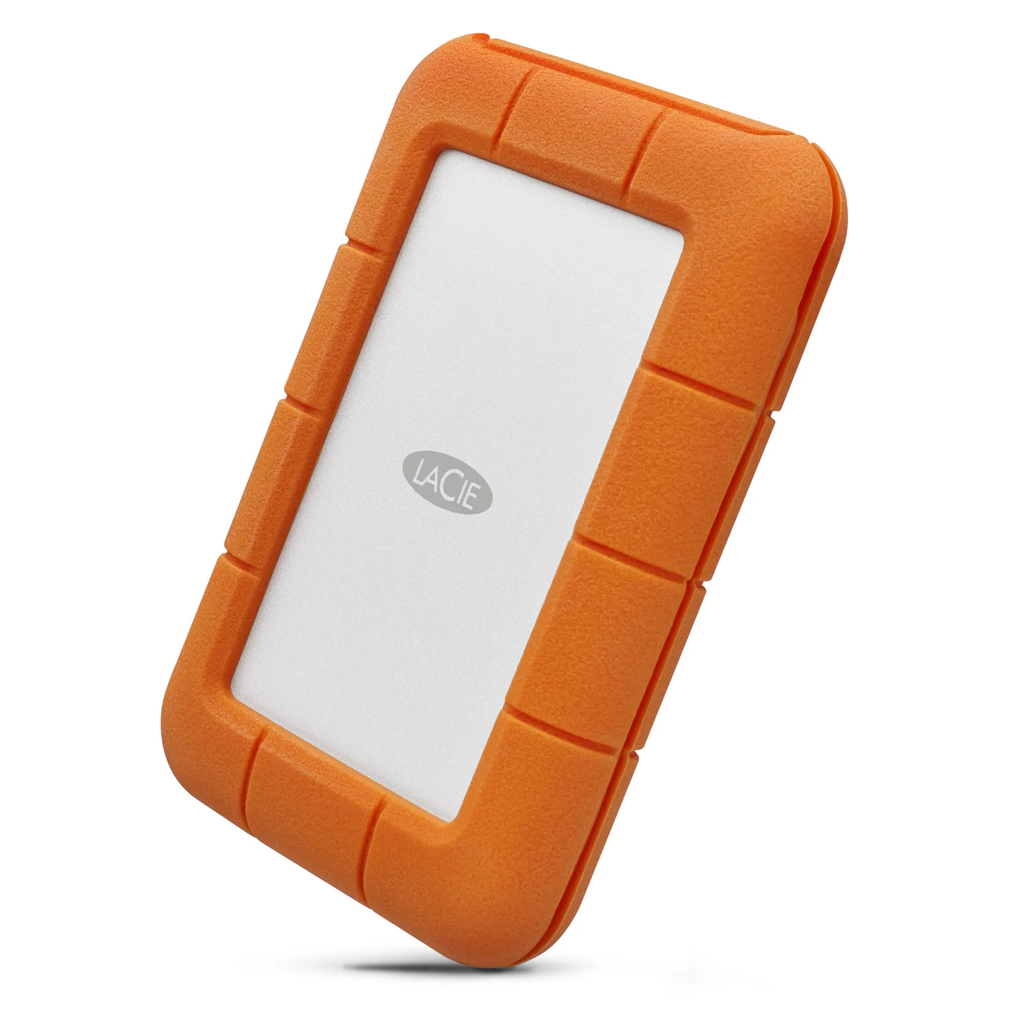 Seagate LaCie 5TB Rugged Mini USB-C; USB3.0; Drop; Crush and Rain Resistant - Silver and Orange - image 9